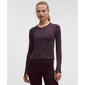 Lululemon Swiftly Tech LS 2.0 Race Sparkle NWT